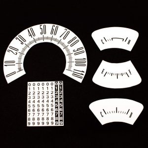 Premium Dash Decals - 70-74 E-Body Non-Rallye Switch Labels (Choose Your Set)