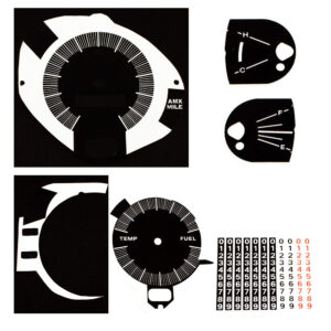 1968 AMC AMX Dash Decal Kit