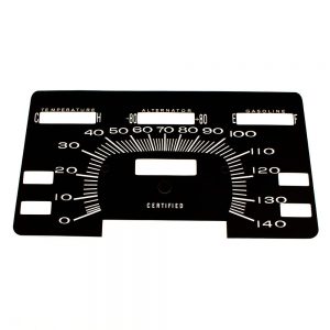 69 - 71 Plymouth Fury Speedometer Face 140 MPH - CERTIFIED