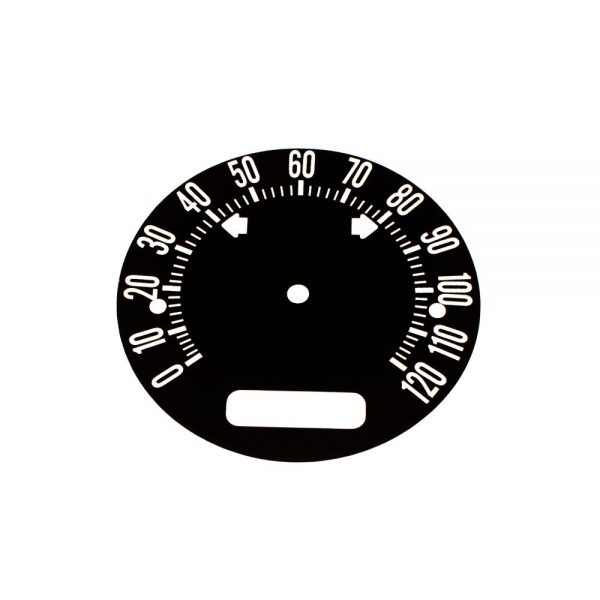 70 Challanger T/A Standard Dash Speedometer Face 120 MPH