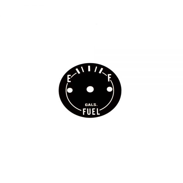 70 - 74 Barracuda Cuda AAR Standard Dash Fuel Gauge Face